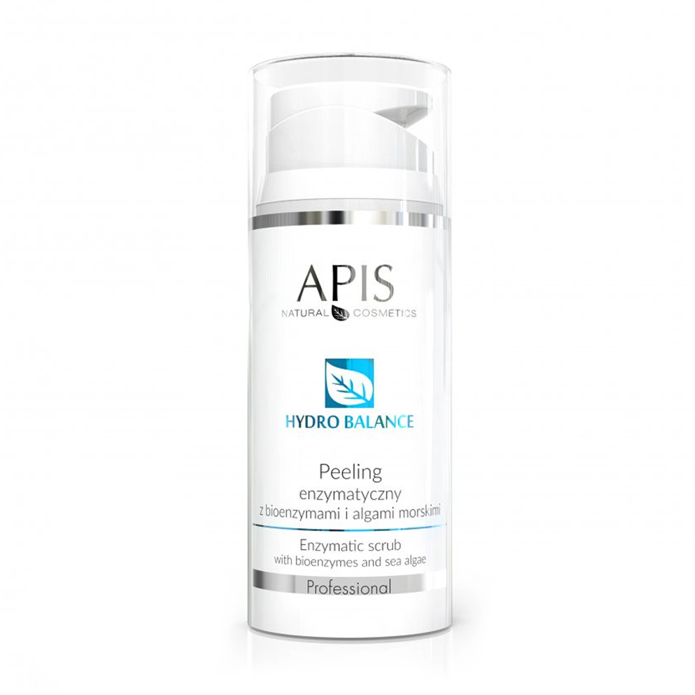 Ензимний пілінг для обличчя Apis Natural Cosmetics Hydro Balance Enzymatic Peeling, 100 мл